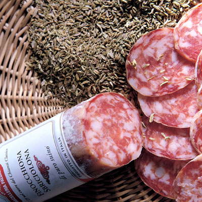 Salami de fenouil toscan