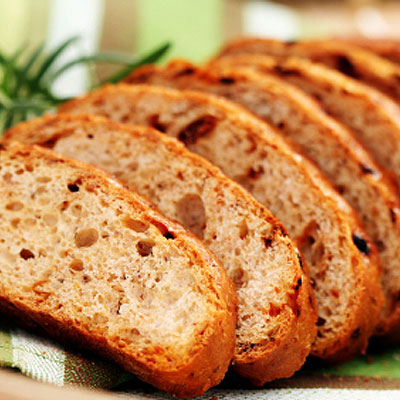 Ciabatta aux tomates séchées