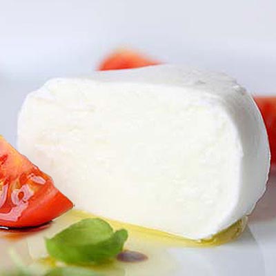 Mozzarella di Bufala ou Mozzarella de bufflonne