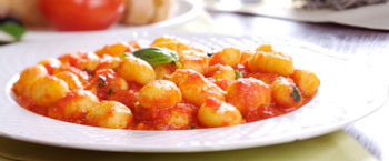 Gnocchi à la sauce tomate