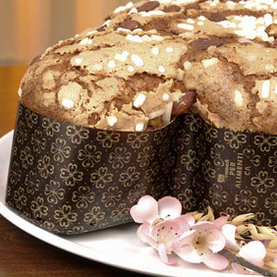 Colomba avec perles de chocolat