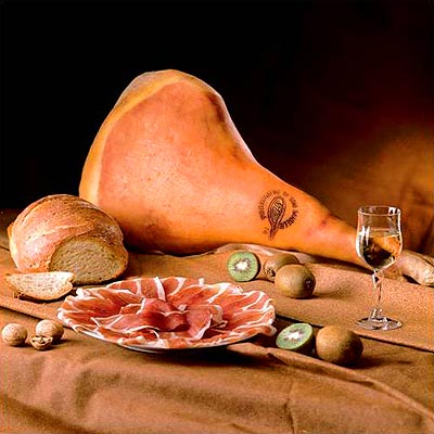 Jambon de San-Daniele de la Province d'Udine