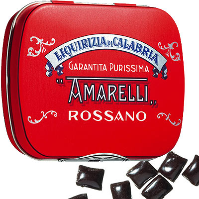 Pastilles de réglisse d'Amarelli