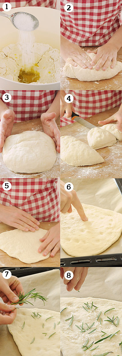 focaccia backen
