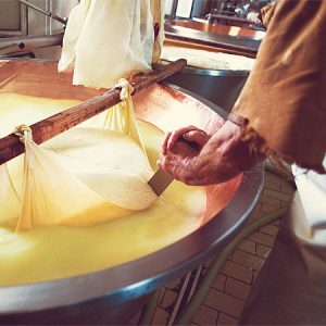 Fabrication du Grana Padano