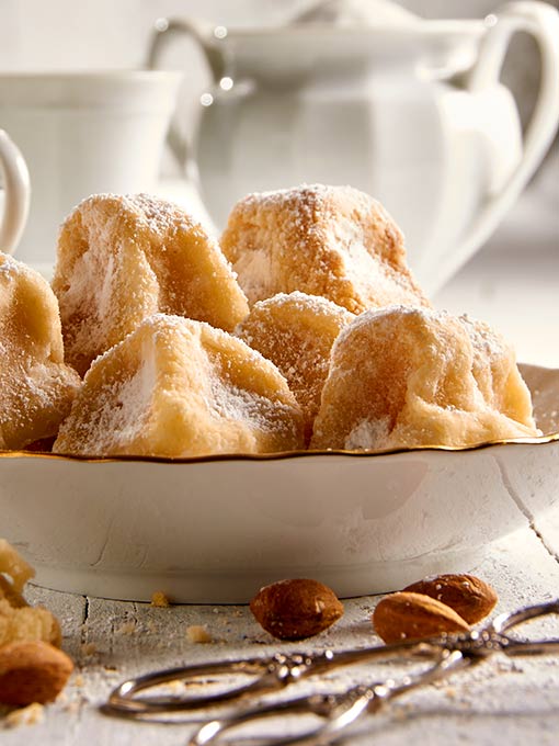 Biscuits moelleux aux amandes – Paste di Mandorla