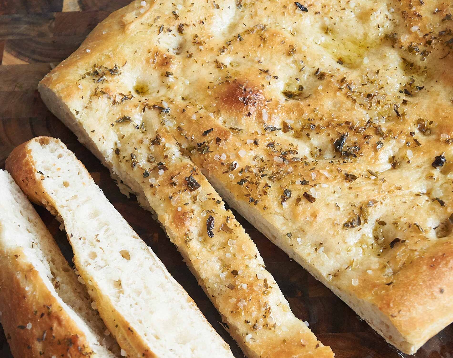 Focaccia backen Rezept (7)