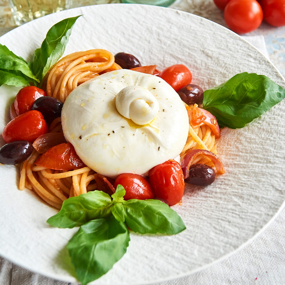 Burrata Spaghetti