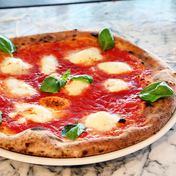 glutenfreie Pizza Margherita