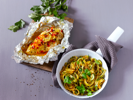 tagliatelle-haehnchenfleisch-zucchini