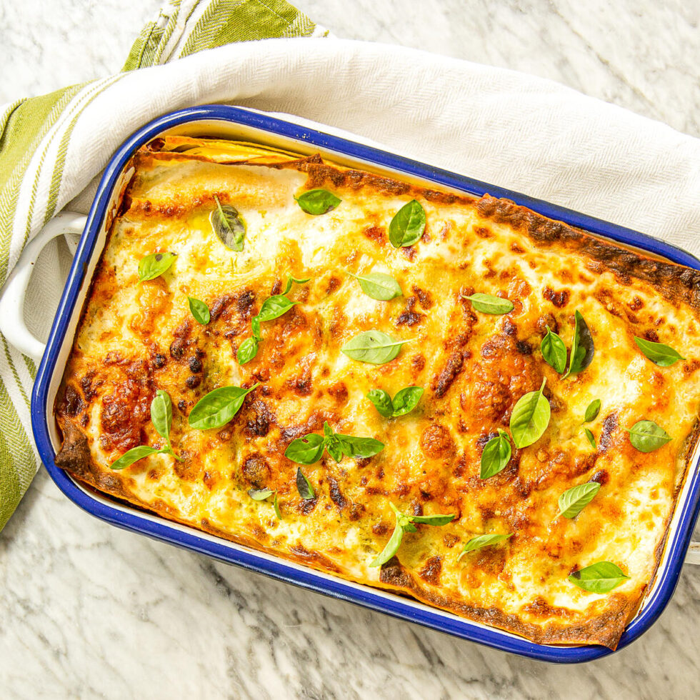 Lasagne végétarienne au pesto