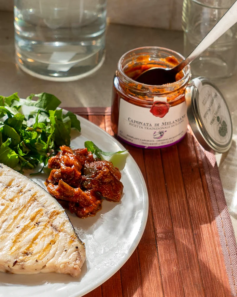 Caponata Antipasto Aubergine Sicile