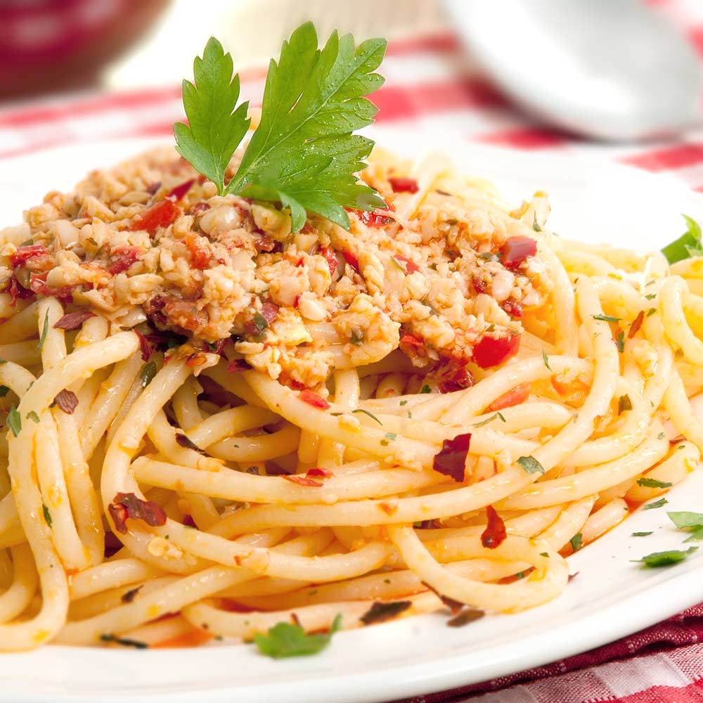 Aglio olio e peperoncino