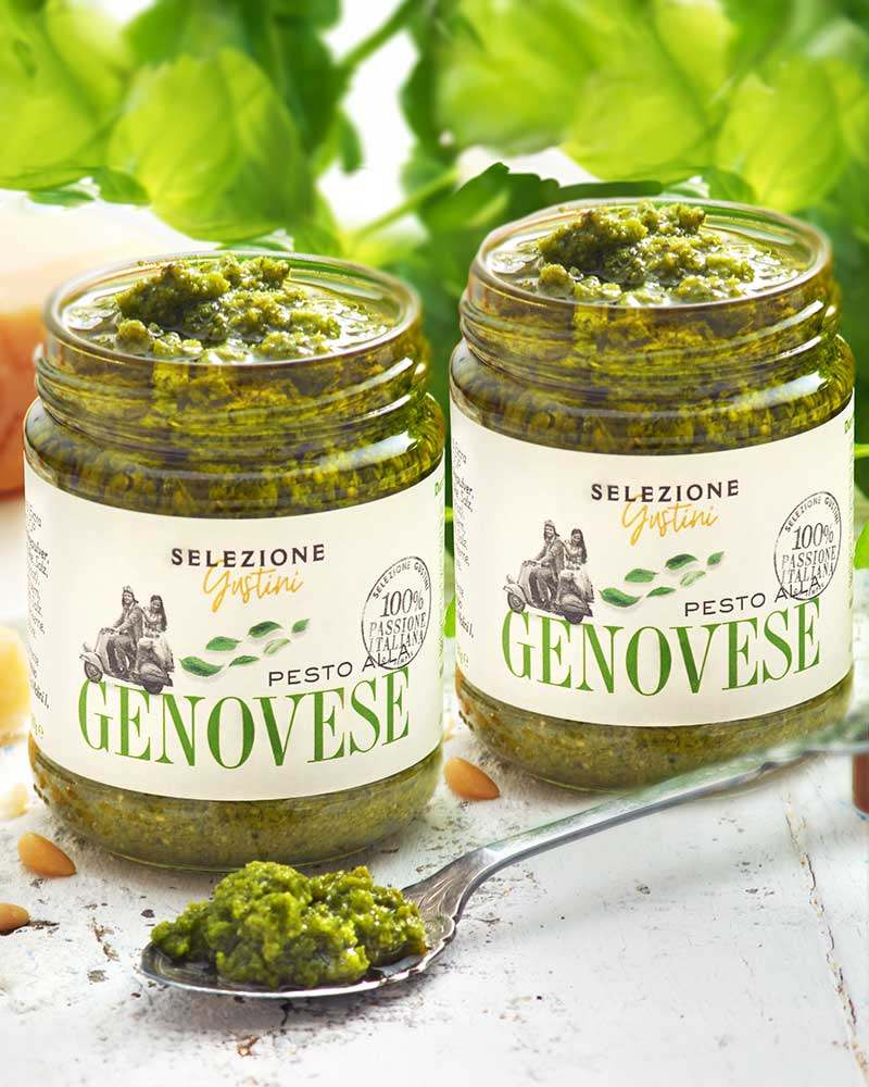 Pesto alla Genovese au basilic - lot de 2 Basilikum-Pesto - 2er Sparset