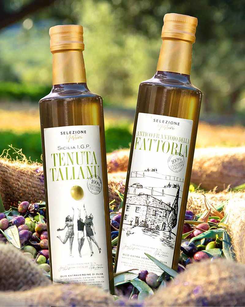 Duo d'huile d'olives Olivenöl Bestseller - Selezione Gustini 2x