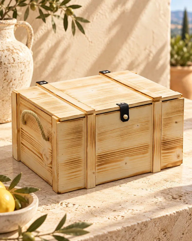 Coffret cadeau en bois