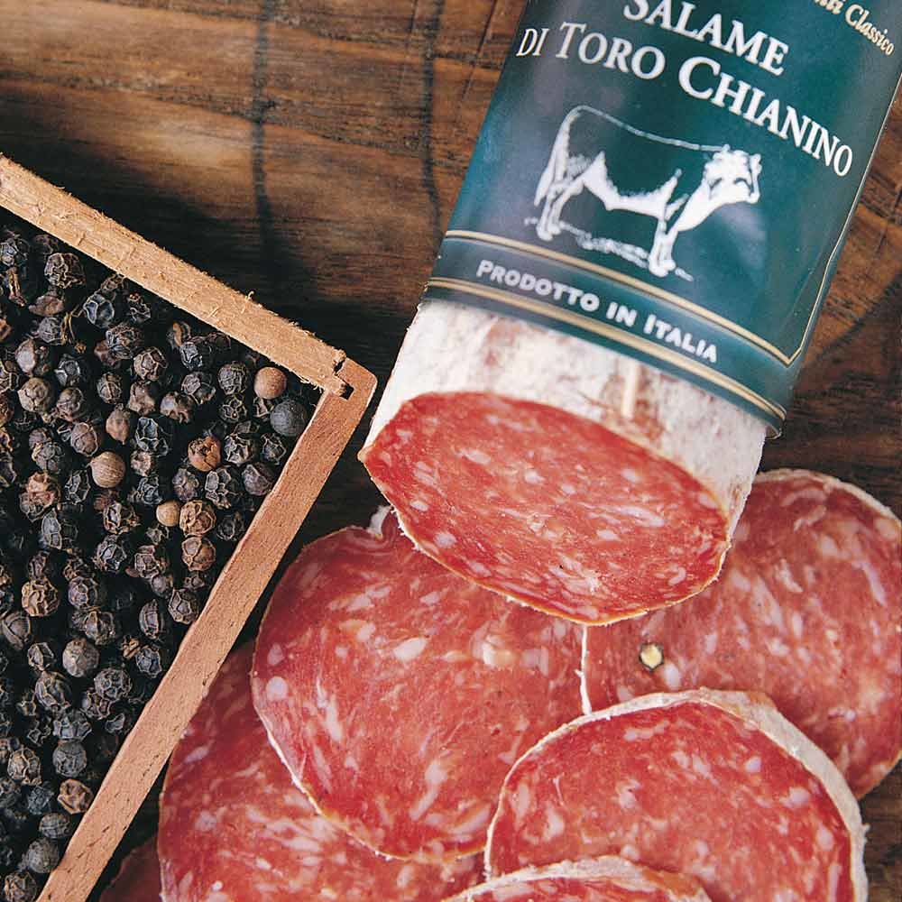 Salami de bœuf de taureau de Toscane