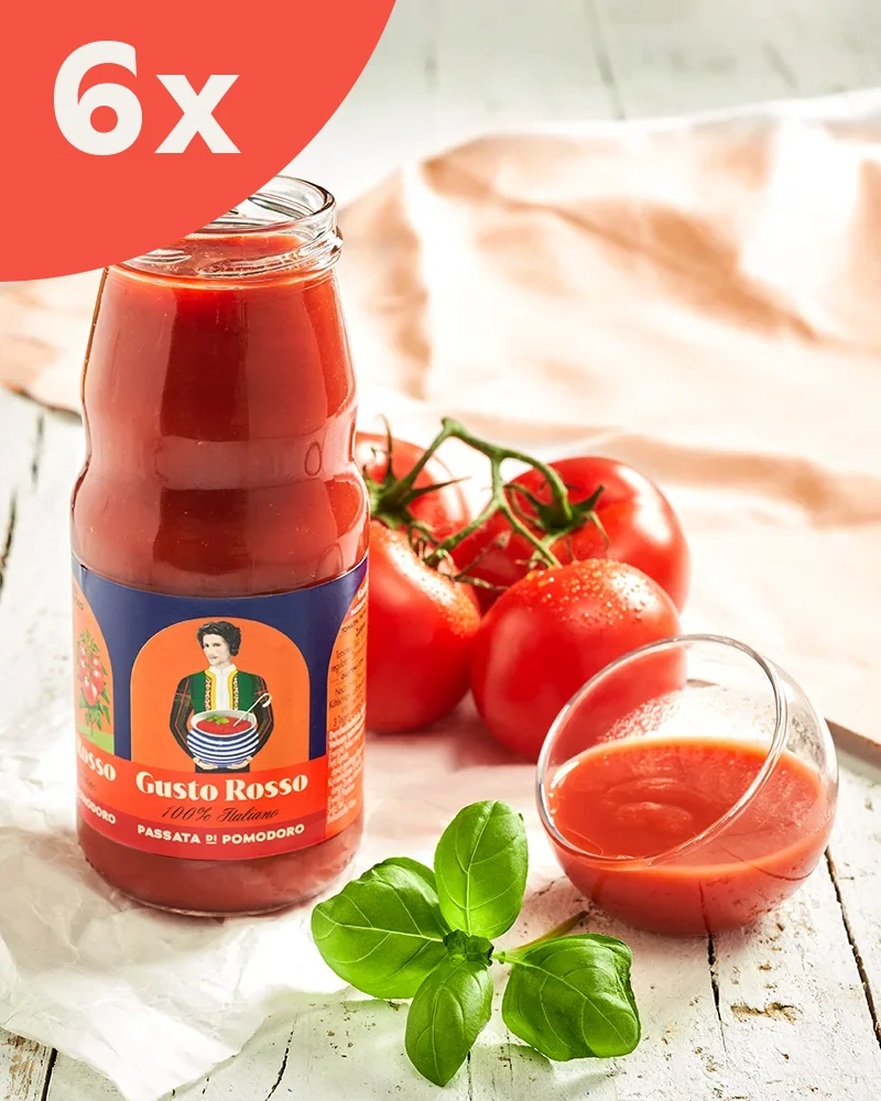 Purée de tomates lot de 6 Purée de tomates lot de 6