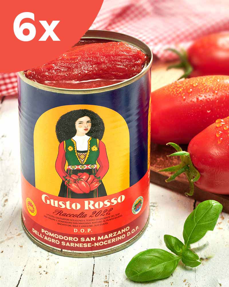 Tomates San Marzano AOP - lot de 6 San Marzano Tomaten - 6er Set