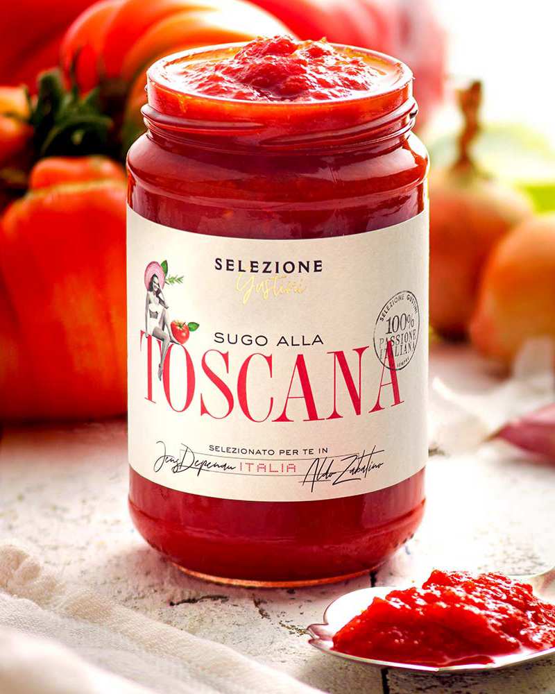 Sauce tomate toscane Tomatensoße Toskana