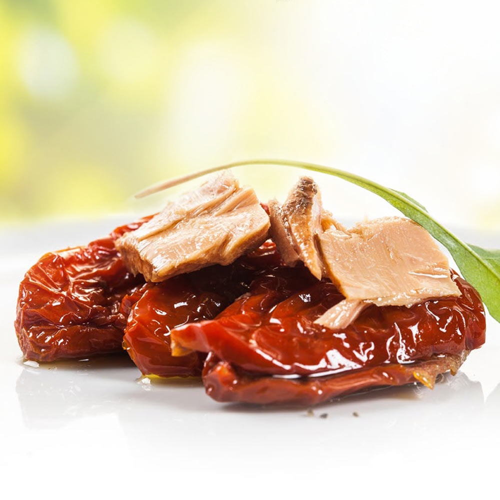 Pomodori secchi ripieni con tonno