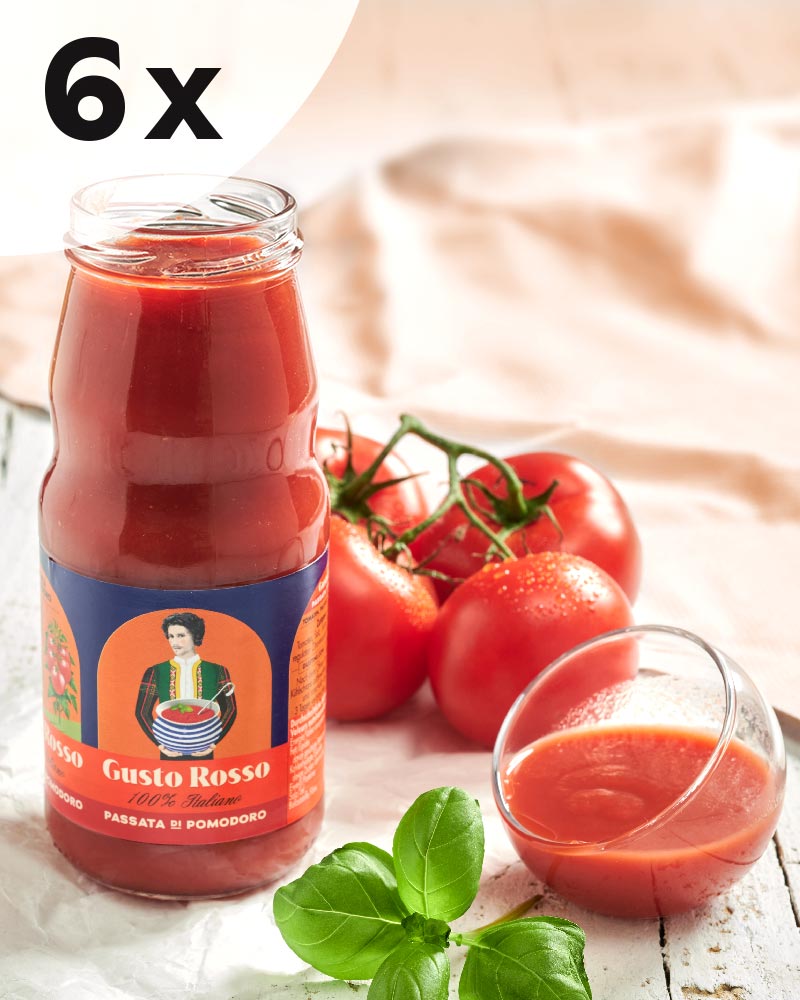 Purée de tomates lot de 6