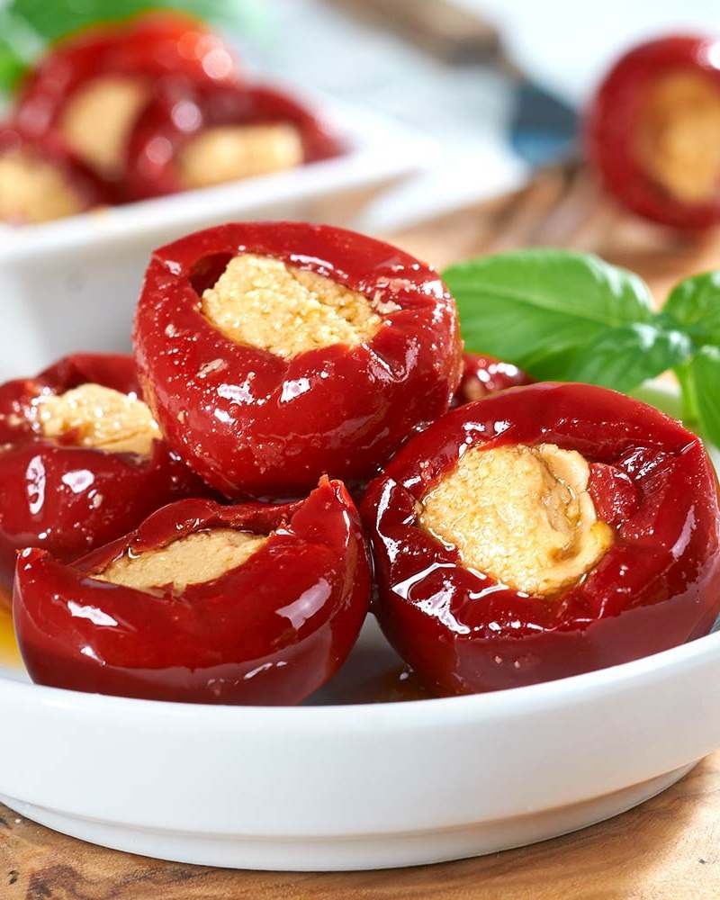 Peperoncini farcis au Pecorino Peperoncini con Pecorino