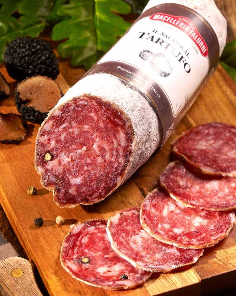 Saucisson aux truffes Echte Trüffelsalami