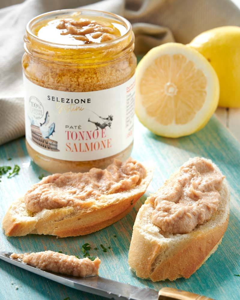 Pâté au thon et au saumon 