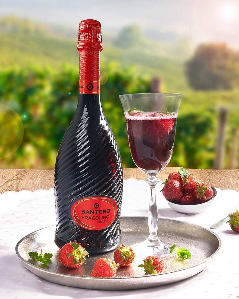 Fragolino Rosso Fragolino dolce - mit Erdbeere