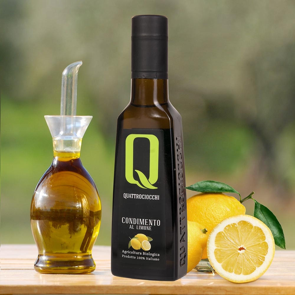 Olio Extra Vergine Quattrociocchi al Limone Bio