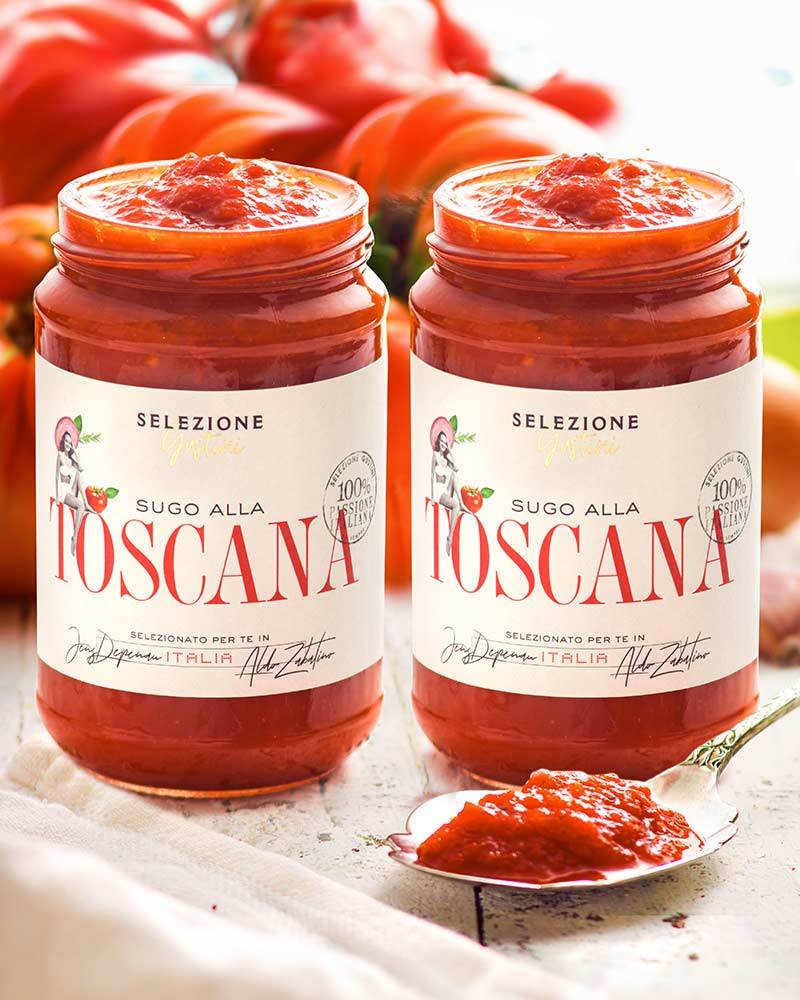 Sauce tomate toscane lot de 2 Sugo Toskana - 2er Sparset