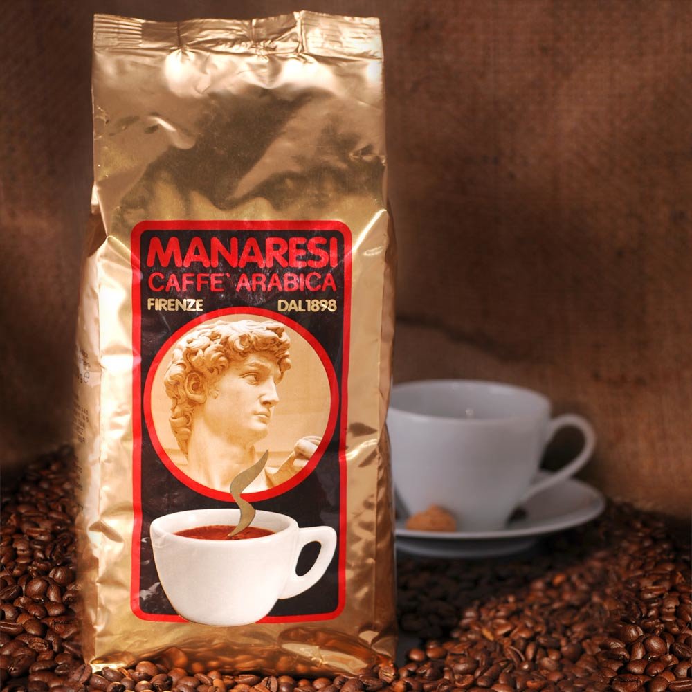 Manaresi Miscela Oro 90% Arabica, en grains