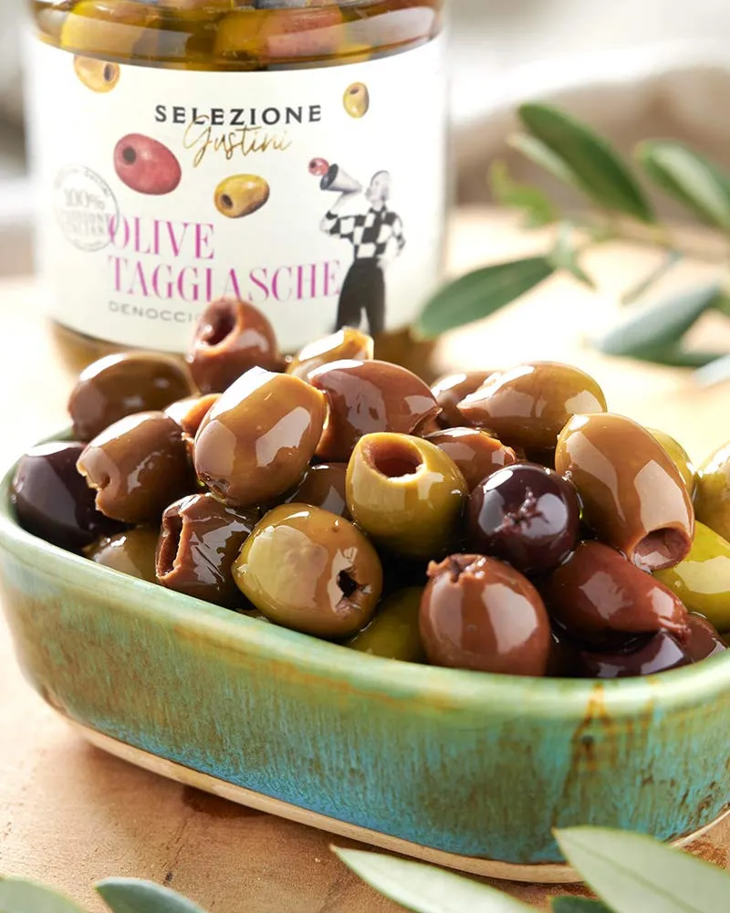 Olives Taggiasca denoyautées