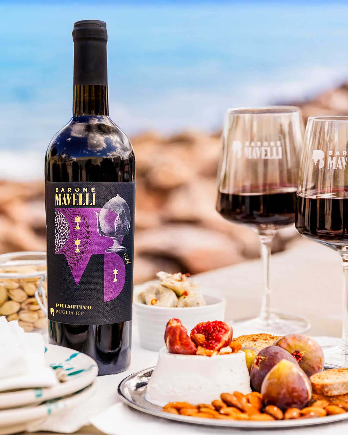 Vin rouge - Primitivo Puglia IGP Primitivo Puglia  IGP - Testsieger Rotwein – ansprechend in Szene gesetzt