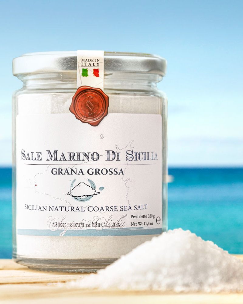 Gros sel de mer de Sicile