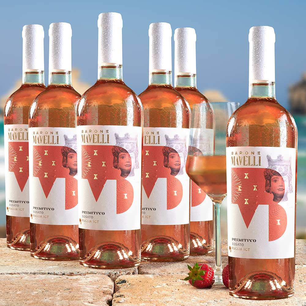 Vorteilspaket Primitivo Rosato IGT - 6 x 0,75 l