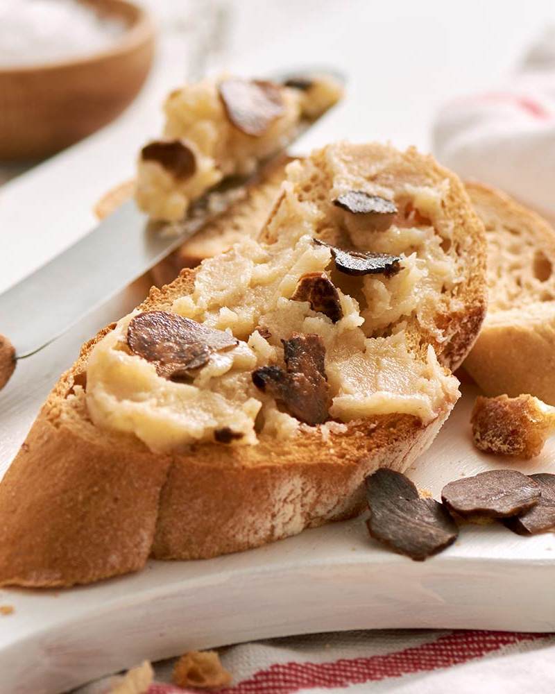 Beurre aux truffes blanches Burro con tartufo bianco