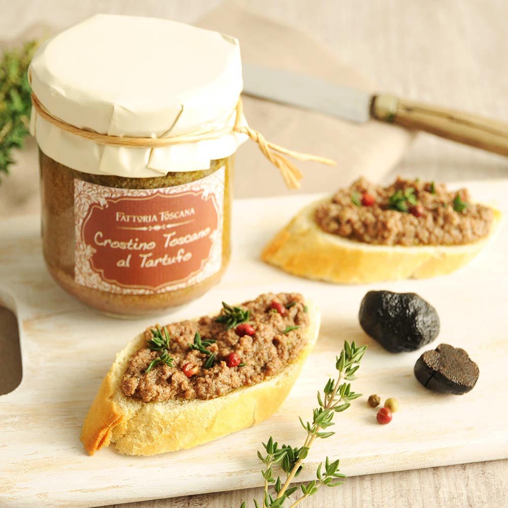 Crostino Toscano aux truffes