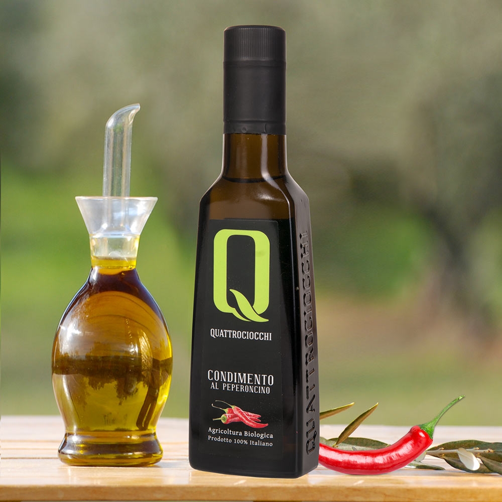 Olio Extra Vergine Quattrociocchi al Peperoncino