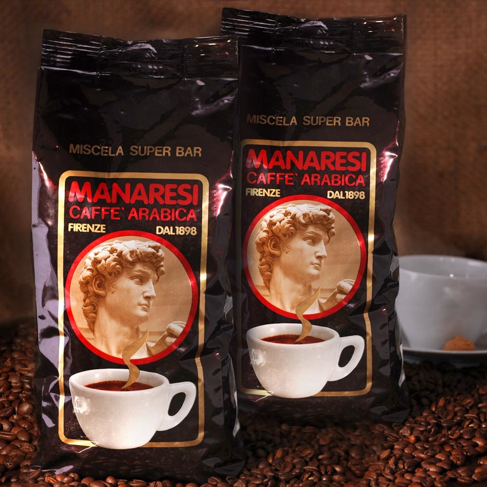 Manaresi Espresso Super Bar Brown in grani