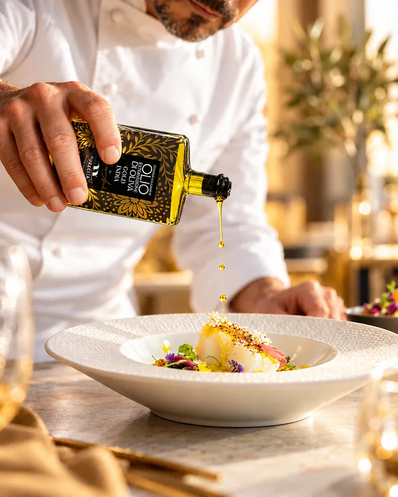 Gold India - Une huile aromatisée digne d'un restaurant étoilé
