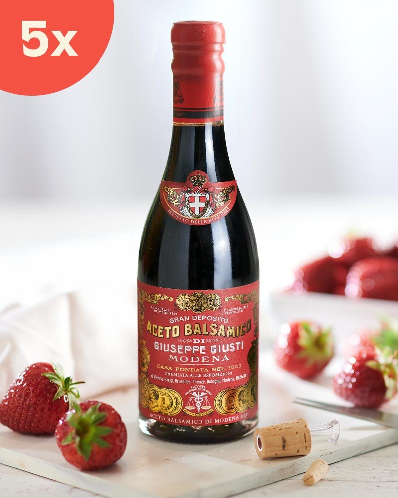 5 Bottiglie del Il Denso Giuseppe Giusti Balsamico Il Denso - 5er Sparset