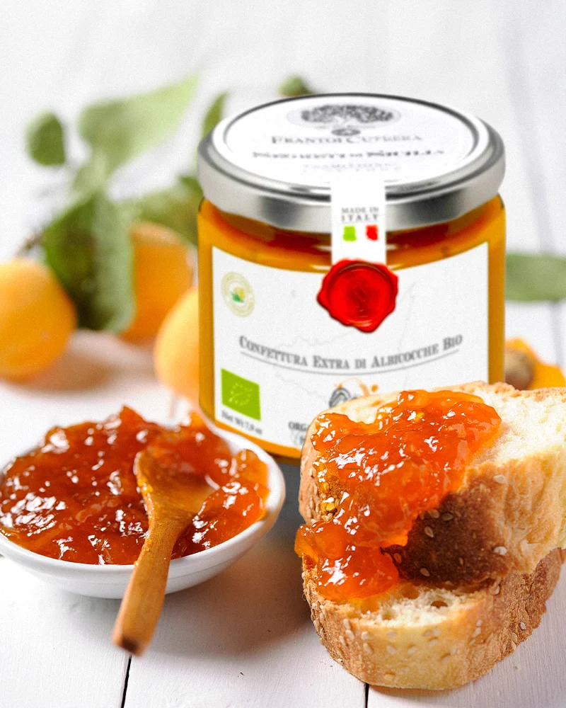 Confiture d'abricots - de Sicile, bio