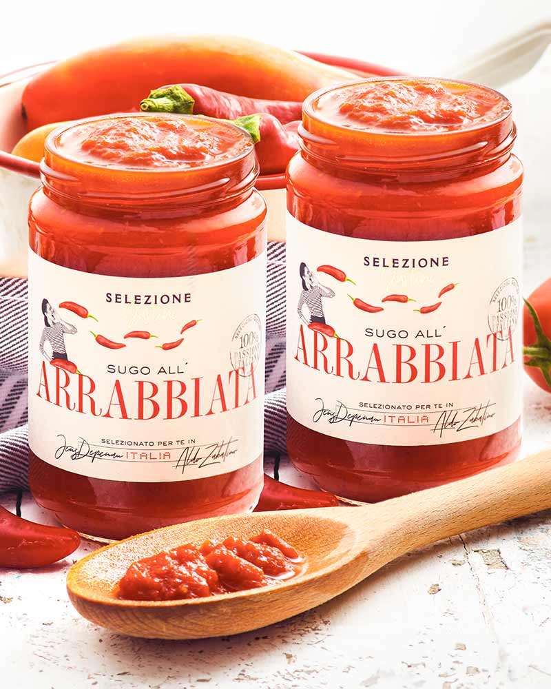 Sauce tomate pimentée lot de 2 Sugo Arrabbiata - 2er Sparset