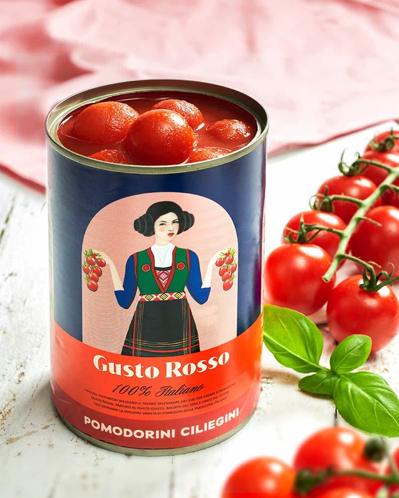 Tomates cerises - 100% italiennes Kirschtomaten - 100% italienisch
