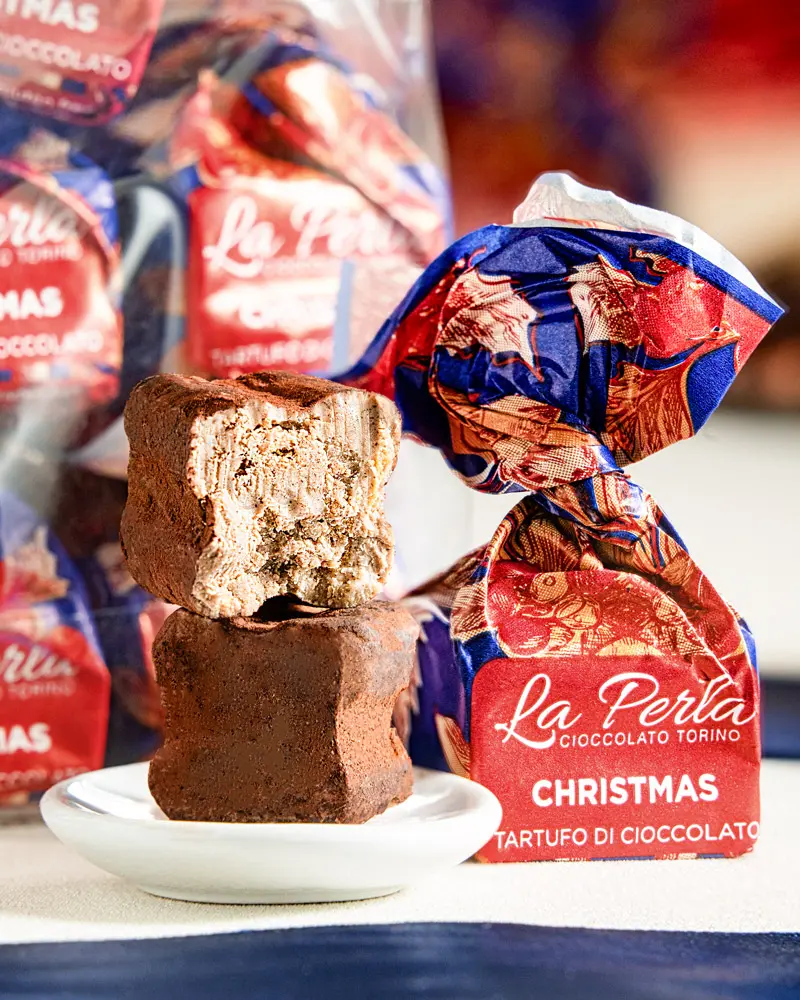 Tartufi Christmas - aux épices de Noël Tartufi Christmas - mit Weihnachtsgewürzen – ansprechend in Szene gesetzt