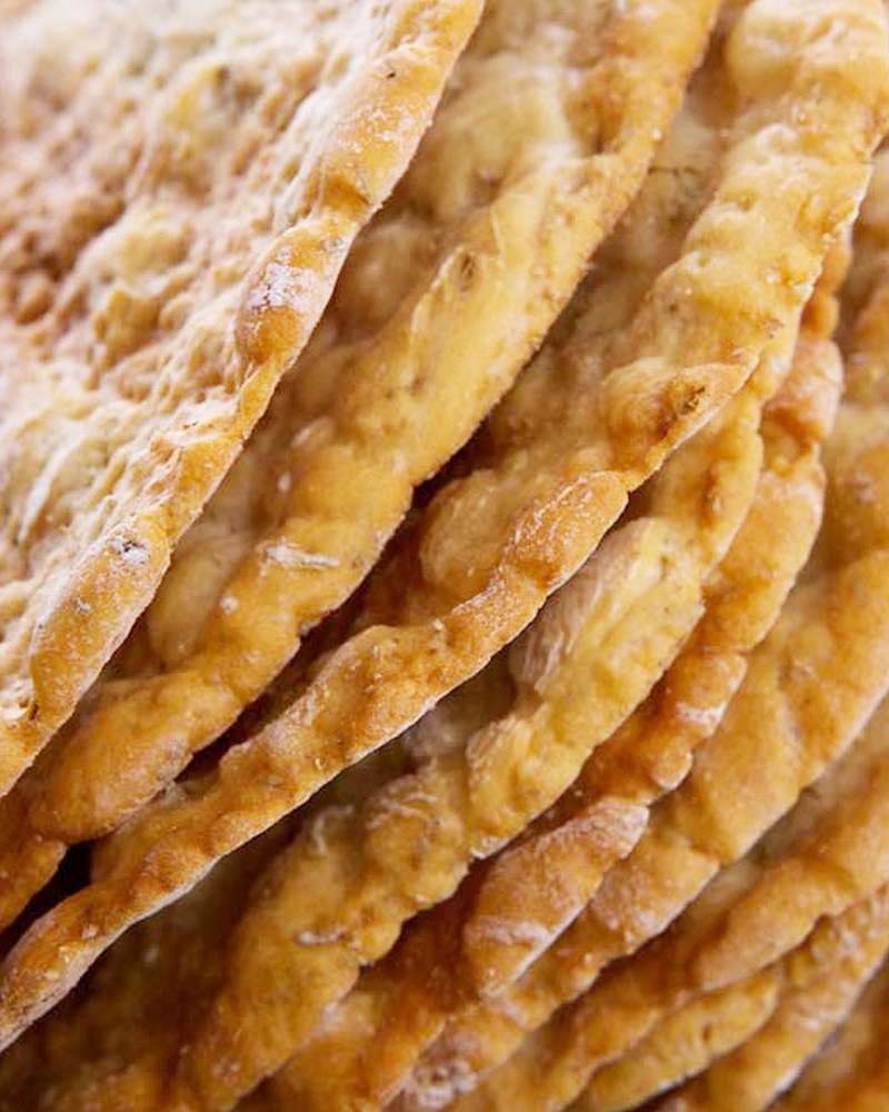 Schüttelbrot à l'oignon du Tyrol du Sud Schüttelbrot Zwiebel