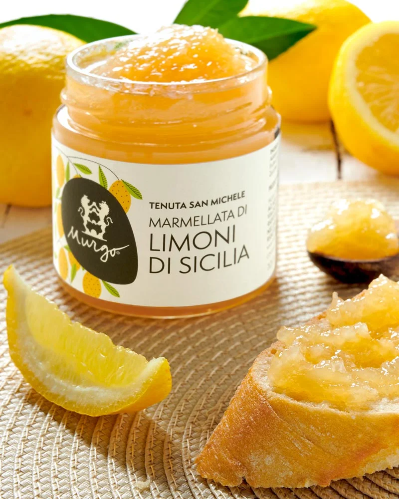 Marmellata di Limoni Siciliani – ansprechend in Szene gesetzt
