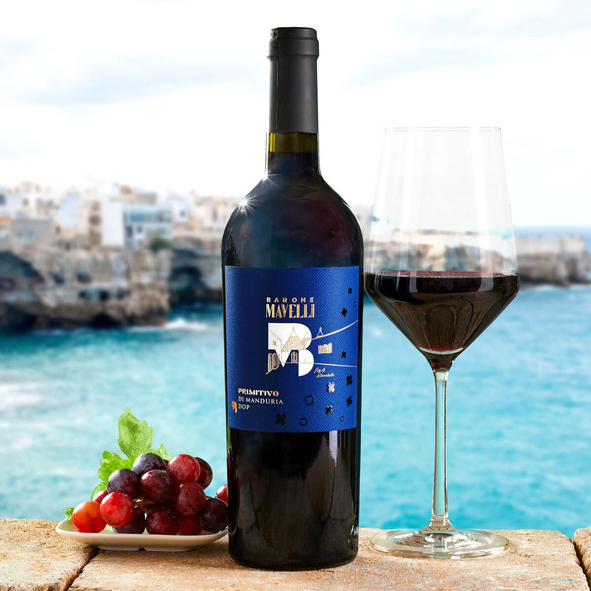 Primitivo di Manduria DOP - vin rouge primé